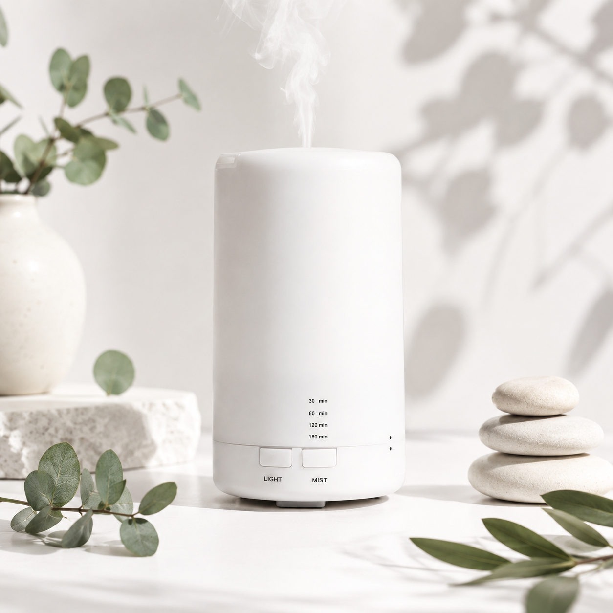 Norvela PureMist USB Aroma Diffuser & Ultrasonic Humidifier