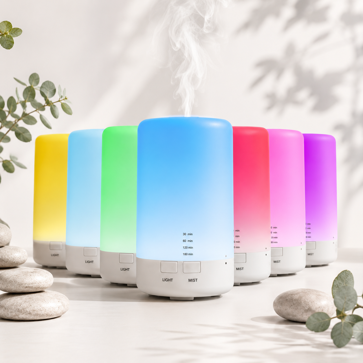 Norvela PureMist USB Aroma Diffuser & Ultrasonic Humidifier