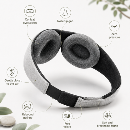 Norvela Eclipse Luxury Blackout Sleep Mask