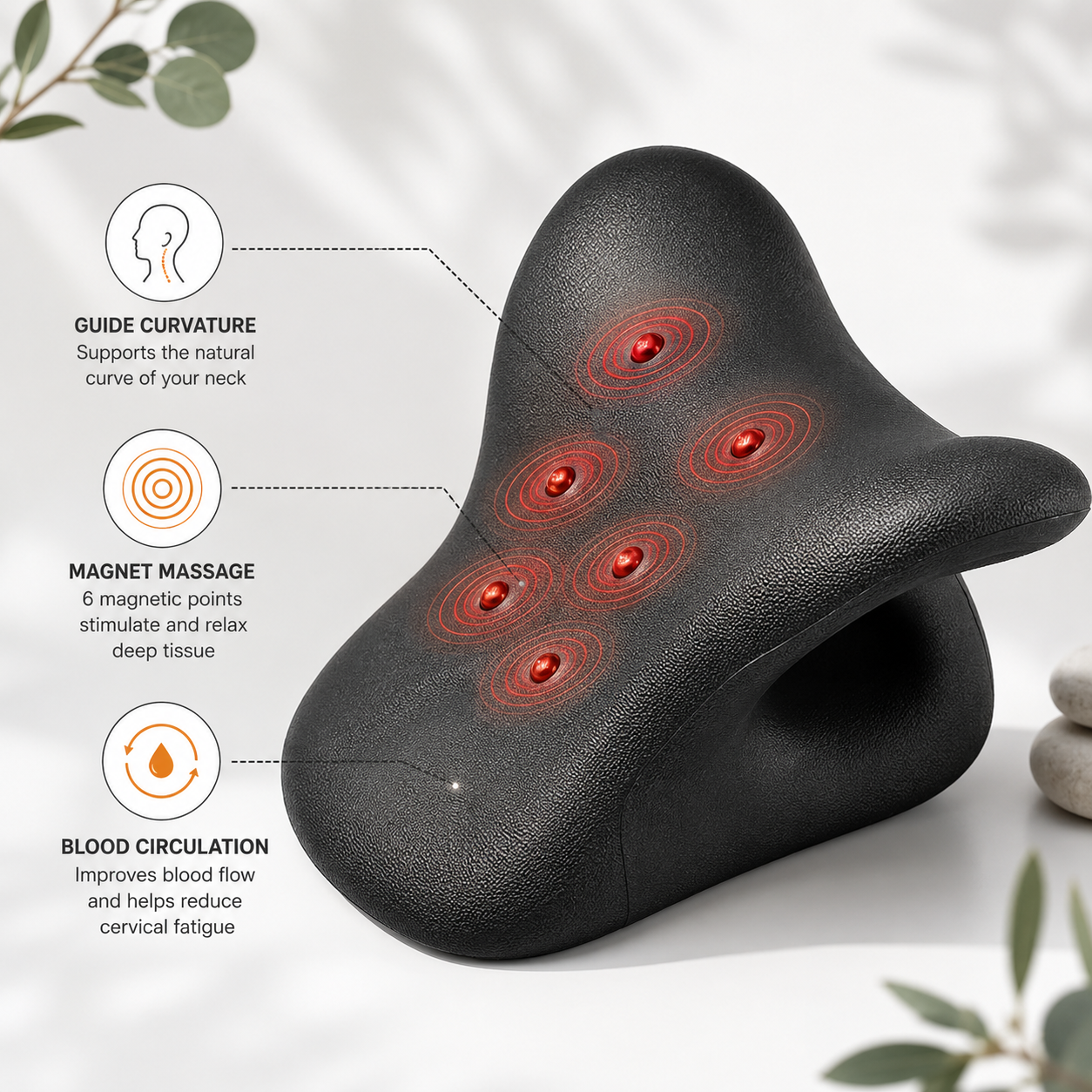 Norvela NeckAlign Cervical Neck & Shoulder Stretch Pillow
