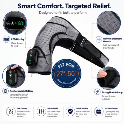 Norvela ThermaRelief Heated Shoulder Therapy Wrap