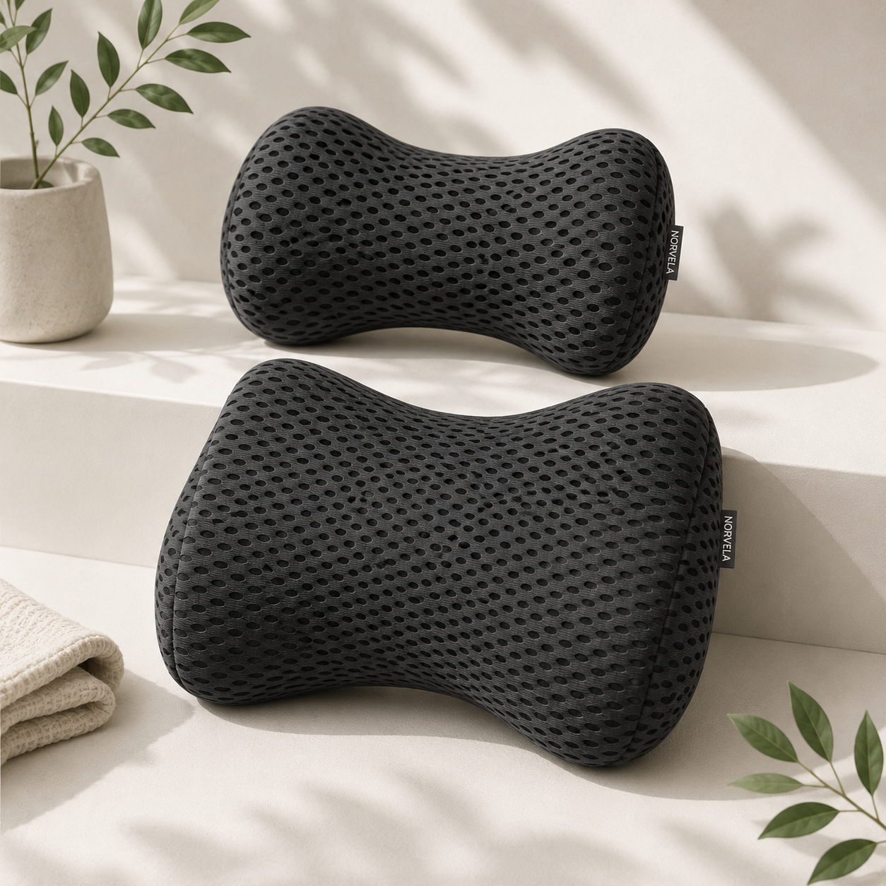 Norvela Journey Neck & Lumbar Support