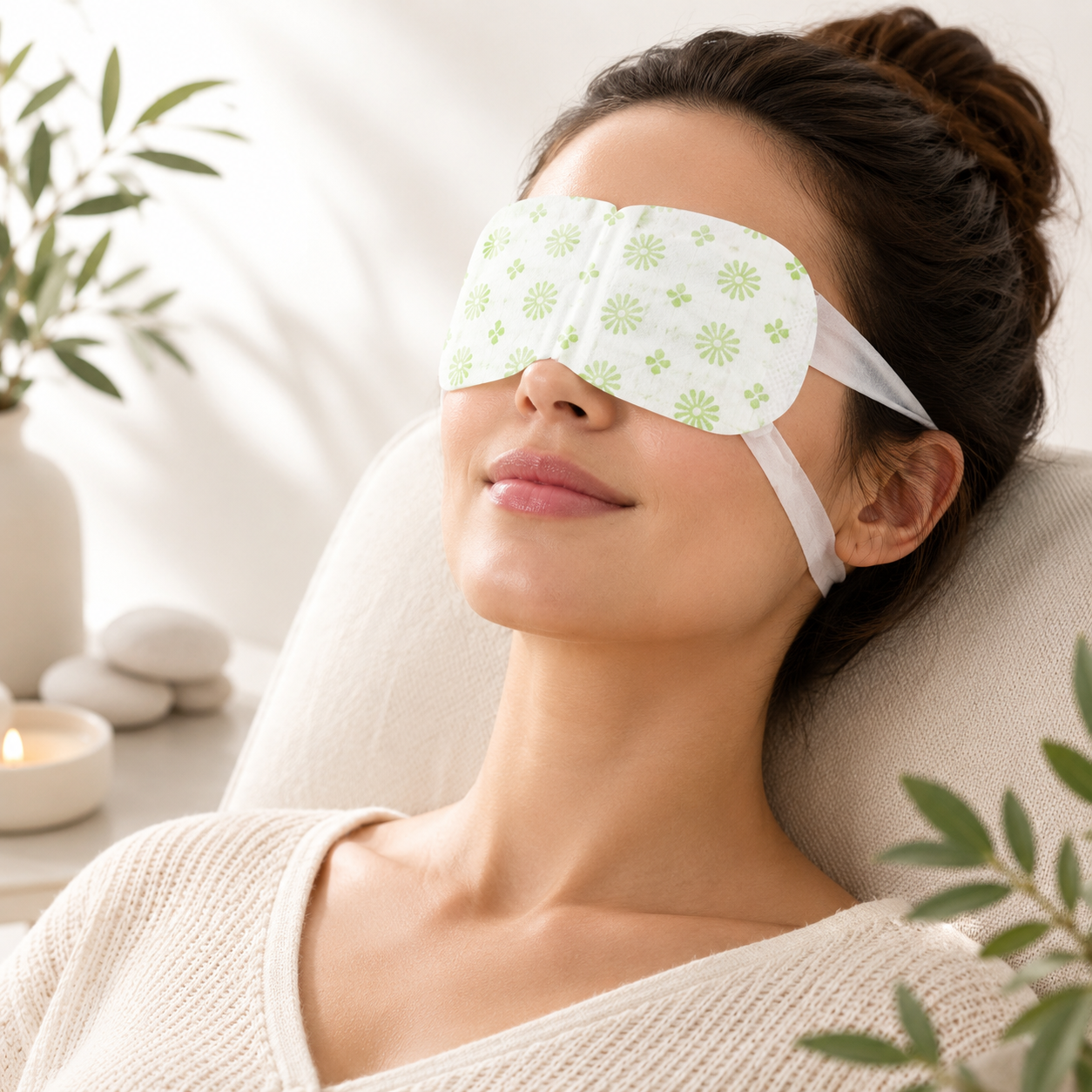 Norvela DreamSteam Self-Heating Herbal Eye Relief Masks (5pcs)