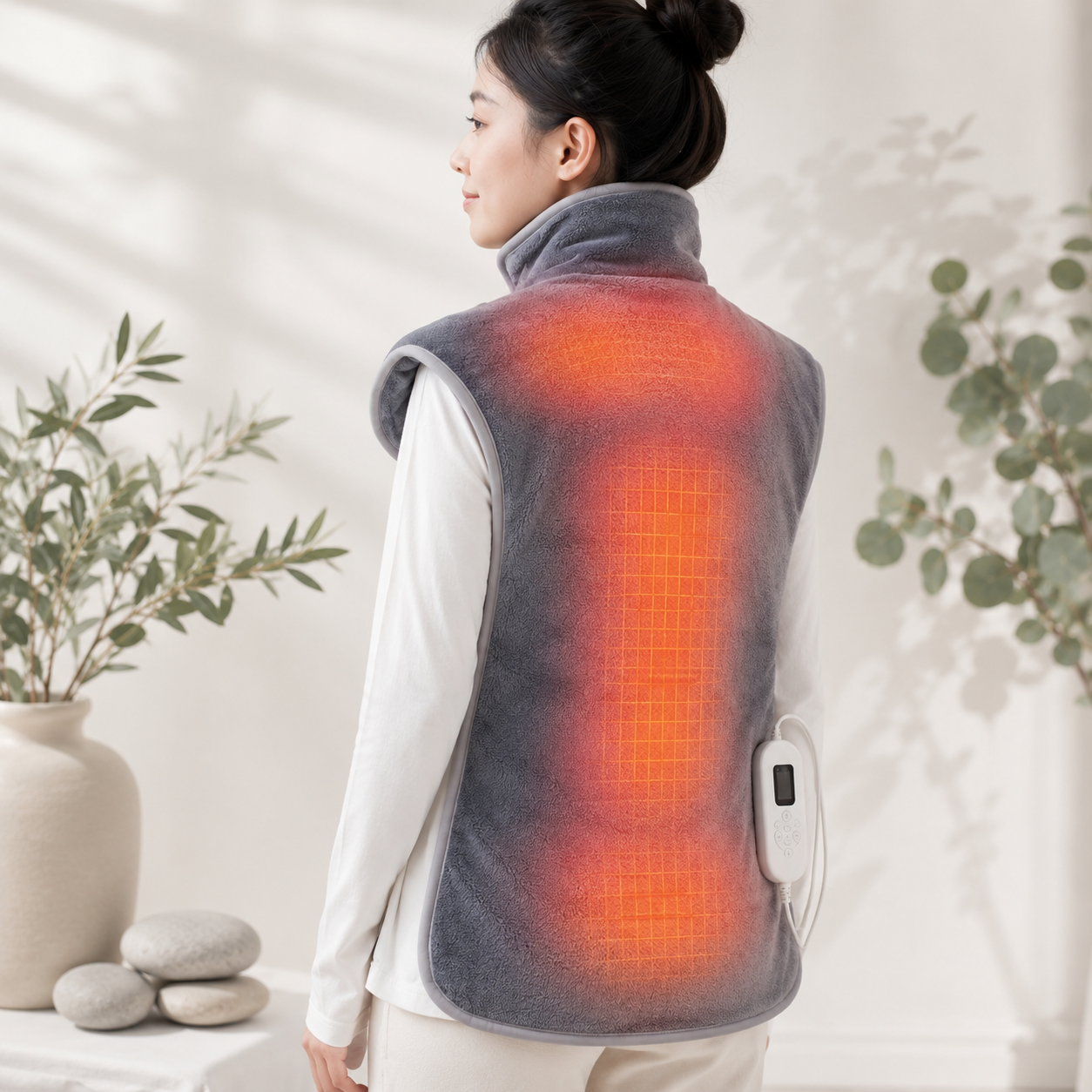 Norvela ComfortWrap Heated Back & Shoulder Therapy Pad