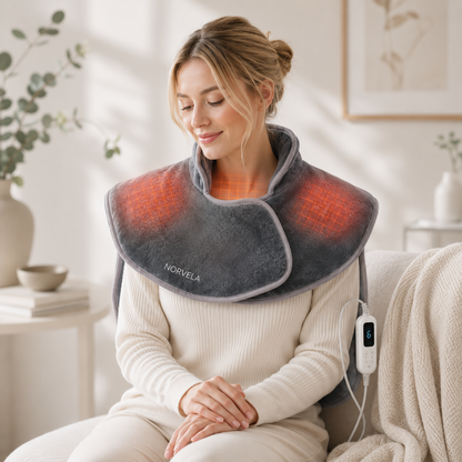 Norvela ComfortWrap Heated Back & Shoulder Therapy Pad