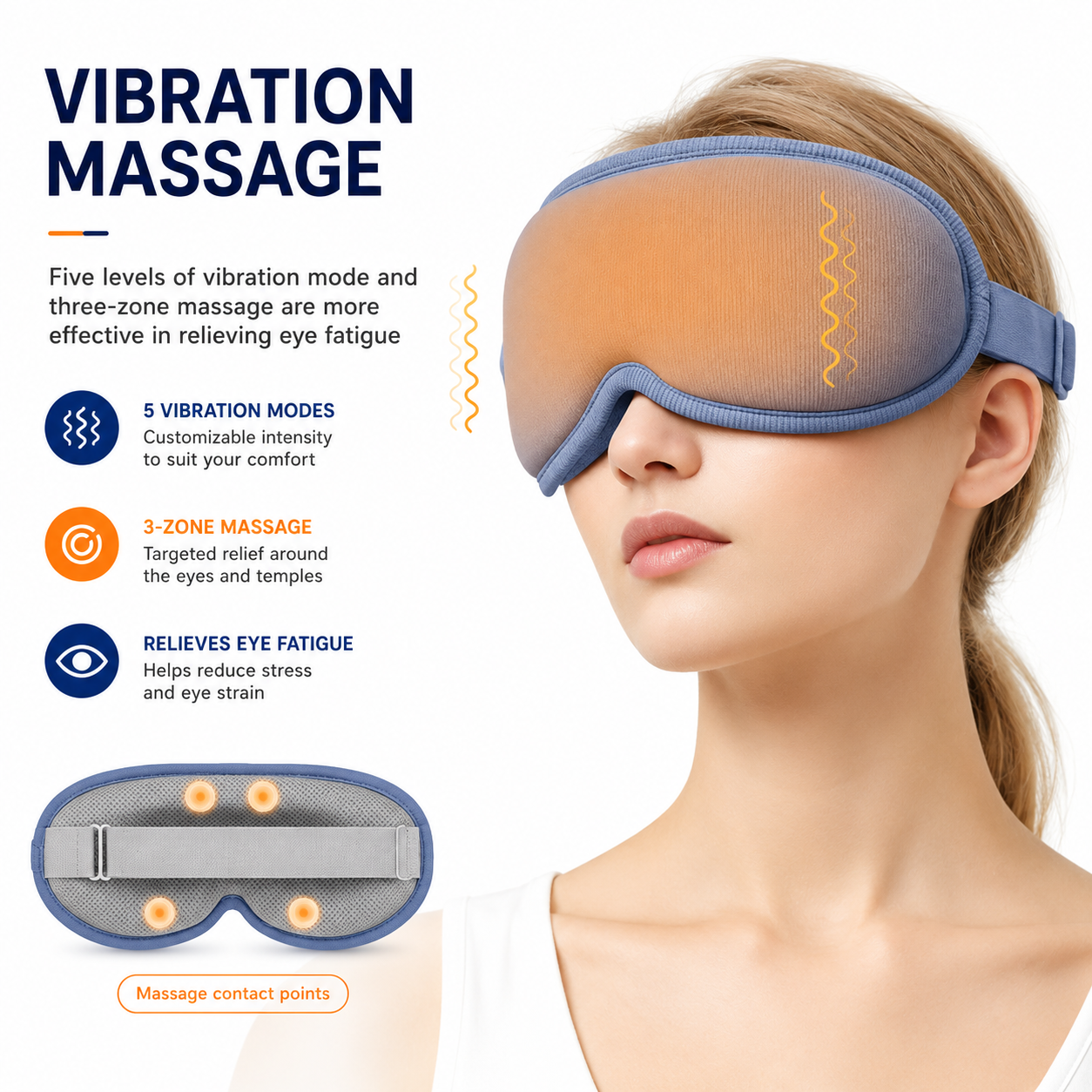Norvela Soothe Heated Eye Massage Mask