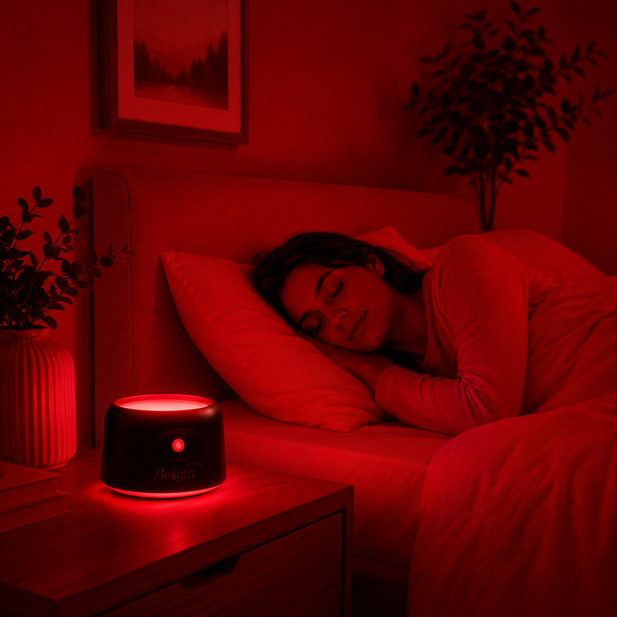 Norvela DreamLight Red Light Therapy Sleep Aid Device
