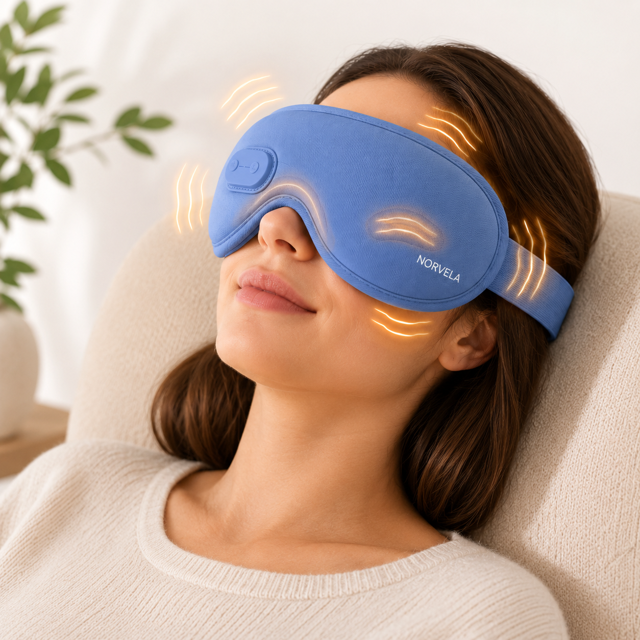 Norvela Soothe Heated Eye Massage Mask