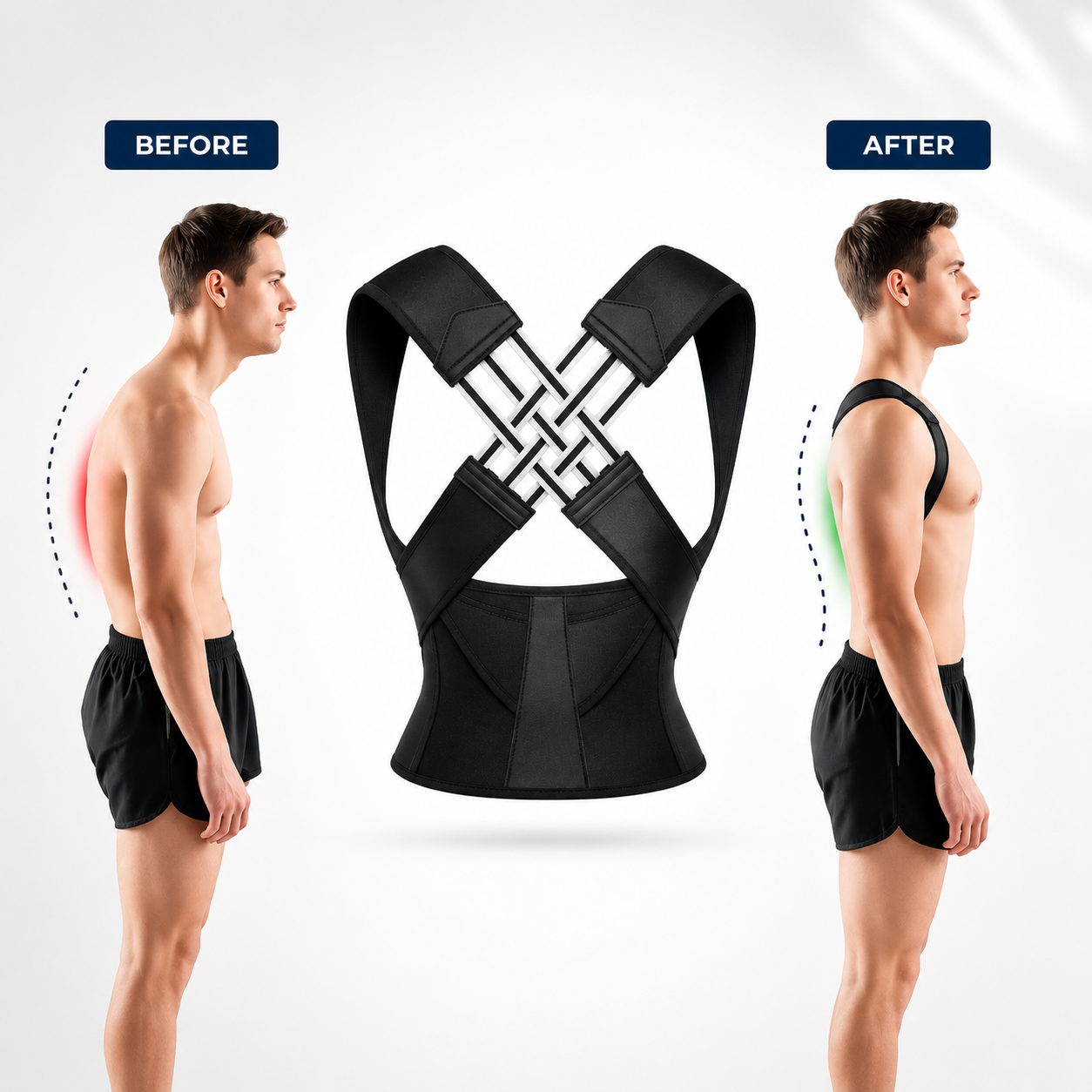 Norvela Align Back Brace & Posture Support